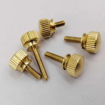 10PCS M3 M4 M5 M6 Hand Tighten Brass Knurled Screws Copper Twist Knurled bolts Computer Chass Bolt Thumb Screw
10PCS M3 M4 M5 M6 Hand Tighten Brass Knurled Screws Copper Twist Knurled bolts Computer Chass Bolt Thumb Screw
