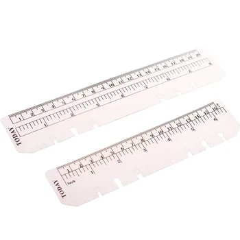 XRHYY 2PCS Plastic Clear Color A5 A6 Page Marker Pouch Page Finder Measuring Ruler for A5 A6 Size 6-Hole Binder Notebook
XRHYY 2PCS Plastic Clear Color A5 A6 Page Marker Pouch Page Finder Measuring Ruler for A5 A6 Size 6-Hole Binder Notebook