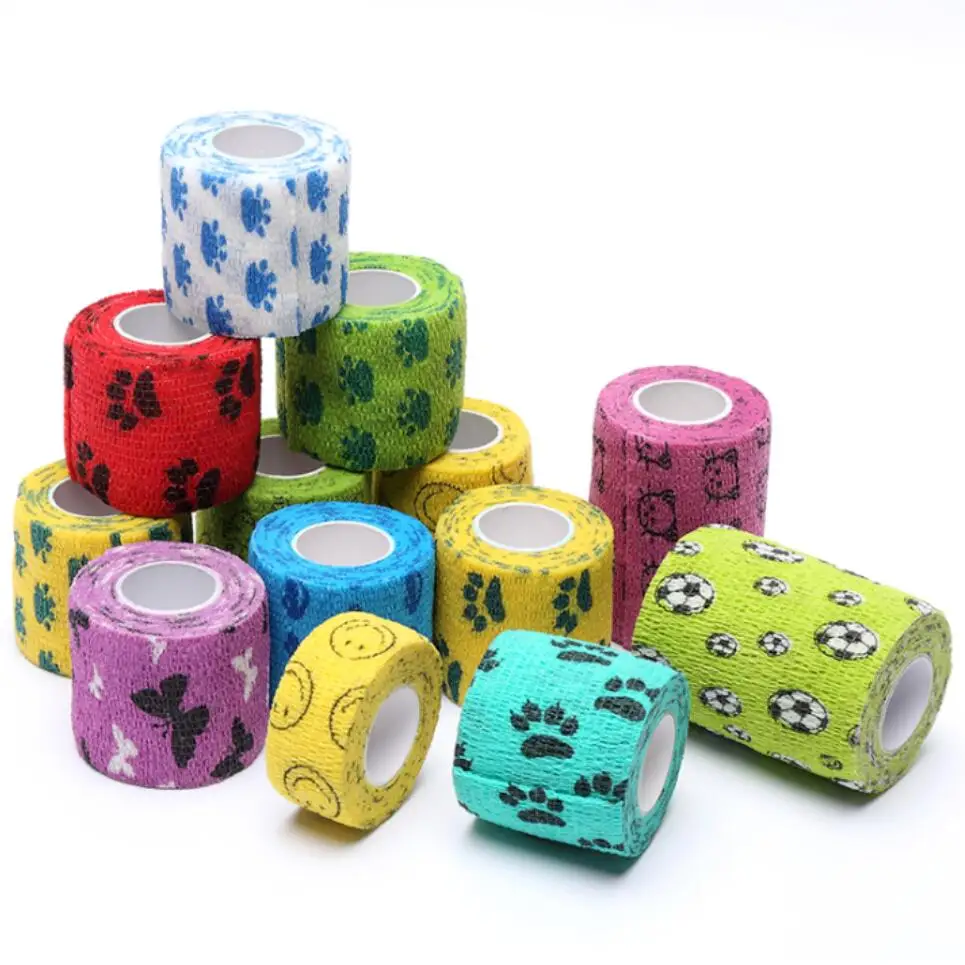 2 Inch Tattoo Grip Wrap Elastic Coflex Tape 25mm Soft Stretchable Self Cohesive Bandage For Tool Nail Sport Body Art Cover Tapes
2 Inch Tattoo Grip Wrap Elastic Coflex Tape 25mm Soft Stretchable Self Cohesive Bandage For Tool Nail Sport Body Art Cover Tapes