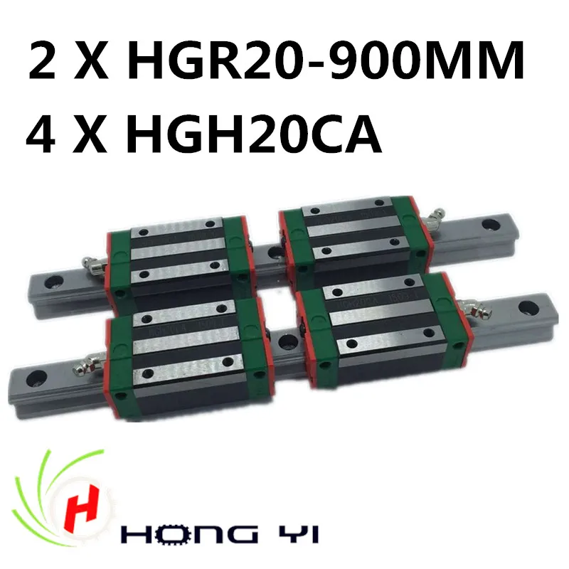 2pcs HIWIN Carril Linear Rail 900mm Linear rails HGR20,+ 4pcs Rail Linear Block HGW20CA HGH20CA for CNC
2pcs HIWIN Carril Linear Rail 900mm Linear rails HGR20,+ 4pcs Rail Linear Block HGW20CA HGH20CA for CNC