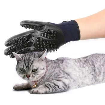 HATELI 1Pair Pet Grooming Gloves Dog Cat Hair Cleaning Brush Black Rubber Five Fingers Deshedding Pet massage Gloves XNC
HATELI 1Pair Pet Grooming Gloves Dog Cat Hair Cleaning Brush Black Rubber Five Fingers Deshedding Pet massage Gloves XNC