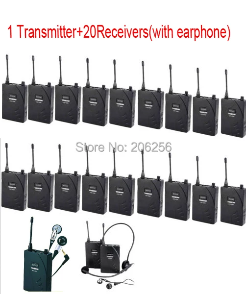 Takstar UHF-938/UHF 938 UHF frequency Wireless Tour Guide System 50m Operating Range 1 Transmitter+20 Receivers for Tour guiding
Takstar UHF-938/UHF 938 UHF frequency Wireless Tour Guide System 50m Operating Range 1 Transmitter+20 Receivers for Tour guiding