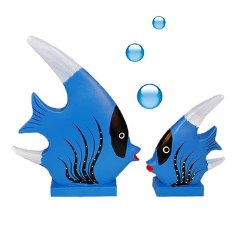 Couple Fish Figurines Painted Wood Zakaka Home Decoration Blue Fish Desktop Decor Ornaments Crafts
Couple Fish Figurines Painted Wood Zakaka Home Decoration Blue Fish Desktop Decor Ornaments Crafts