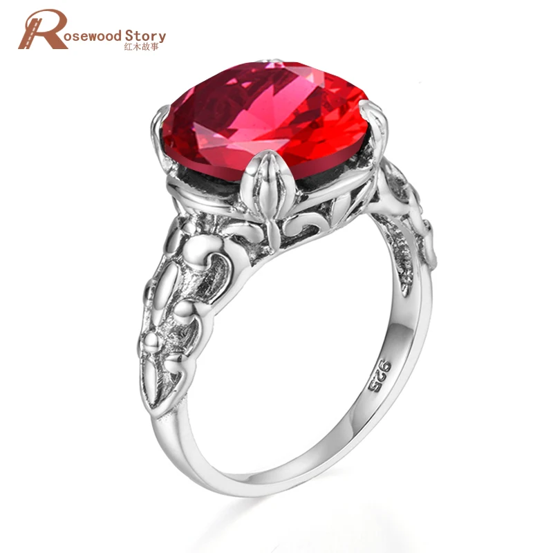 NoEnName_Null Handmade Created Ruby July Birthstone 925 Sterling Silver Rings For Women Wedding Ring party Luxury Fine Jewelry
NoEnName_Null Handmade Created Ruby July Birthstone 925 Sterling Silver Rings For Women Wedding Ring party Luxury Fine Jewelry