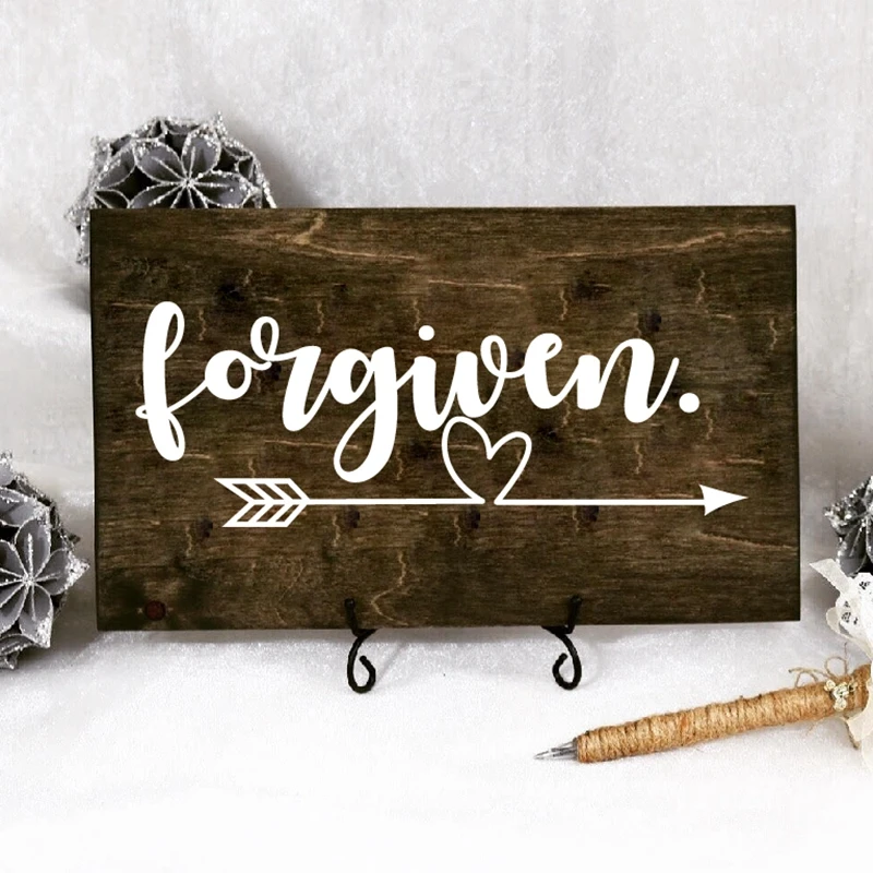 Christian Forgiven Decals