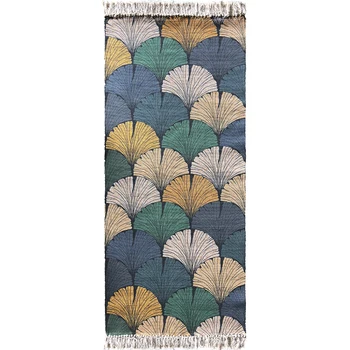 Thicken Cotton Hand Woven Rug Home Decorative Carpets Ginkgo Leaf Printing Rectangle Area Rug Tassel Design Bedroom Bedside Mats
Thicken Cotton Hand Woven Rug Home Decorative Carpets Ginkgo Leaf Printing Rectangle Area Rug Tassel Design Bedroom Bedside Mats