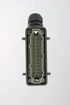 Rectangular H16B heavy coupling 24-024-1-1 core connector line 16 a500v half the denominator head screw the aviation plug
Rectangular H16B heavy coupling 24-024-1-1 core connector line 16 a500v half the denominator head screw the aviation plug