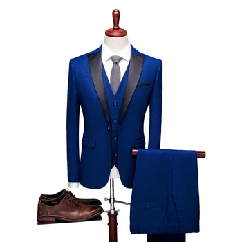 England Style Men dress suit 3 piece set Slim design suit Blazer and pants and vest Waistcoat large size 4xl
England Style Men dress suit 3 piece set Slim design suit Blazer and pants and vest Waistcoat large size 4xl