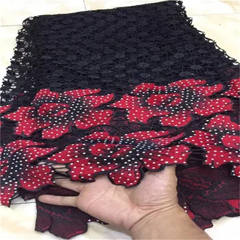 2018 New Design African Cord Lace Fabrics High Quality Nigeria Wedding Dress Lace Water Soluble Guipure Lace Fabric For Wedding
2018 New Design African Cord Lace Fabrics High Quality Nigeria Wedding Dress Lace Water Soluble Guipure Lace Fabric For Wedding