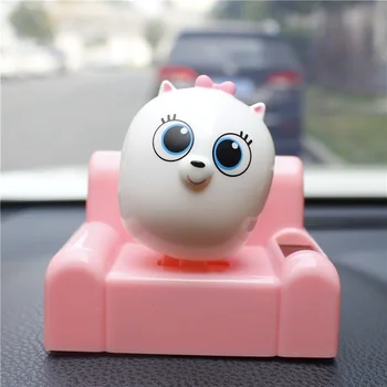 Car Ornament Shaking Head Sofa Dog Rabbit Automobiles Decoration Solar Power Cartoon Toys Auto Interior Dashboard Accessories
Car Ornament Shaking Head Sofa Dog Rabbit Automobiles Decoration Solar Power Cartoon Toys Auto Interior Dashboard Accessories