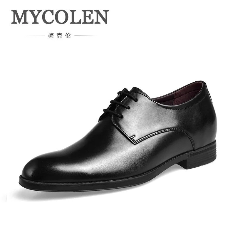 MYCOLEN Men Shoes 2018 Brand Leather Oxford Shoes Gentleman Genuine Leather Wedding Dress Business Men Shoe Height Increasing
MYCOLEN Men Shoes 2018 Brand Leather Oxford Shoes Gentleman Genuine Leather Wedding Dress Business Men Shoe Height Increasing