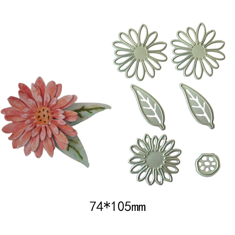 Flowers and leaves Metal Cutting Dies Stencil for DIY Scrapbooking Photo Album Embossing Paper Cards Craft for Album Decor
Flowers and leaves Metal Cutting Dies Stencil for DIY Scrapbooking Photo Album Embossing Paper Cards Craft for Album Decor