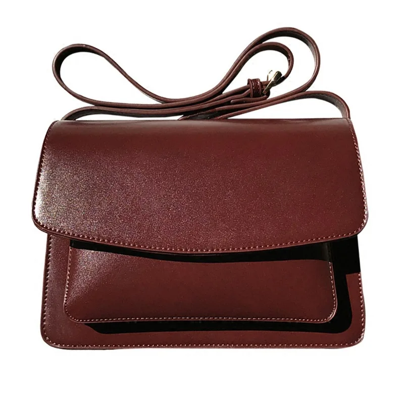 Shoulder Bag Female 2019 Solid Pu Leather Women Bags Simple Vinatge Women's Messenger Crossbody Bag For Gilrs bolsas LSH659
Shoulder Bag Female 2019 Solid Pu Leather Women Bags Simple Vinatge Women's Messenger Crossbody Bag For Gilrs bolsas LSH659