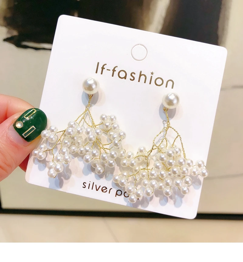 New Fashion Imitation Pearl Tassel Earrings Wholesale Jewelry Earrings Female Unique Party Studs Earrings Birthday gift for girl
New Fashion Imitation Pearl Tassel Earrings Wholesale Jewelry Earrings Female Unique Party Studs Earrings Birthday gift for girl