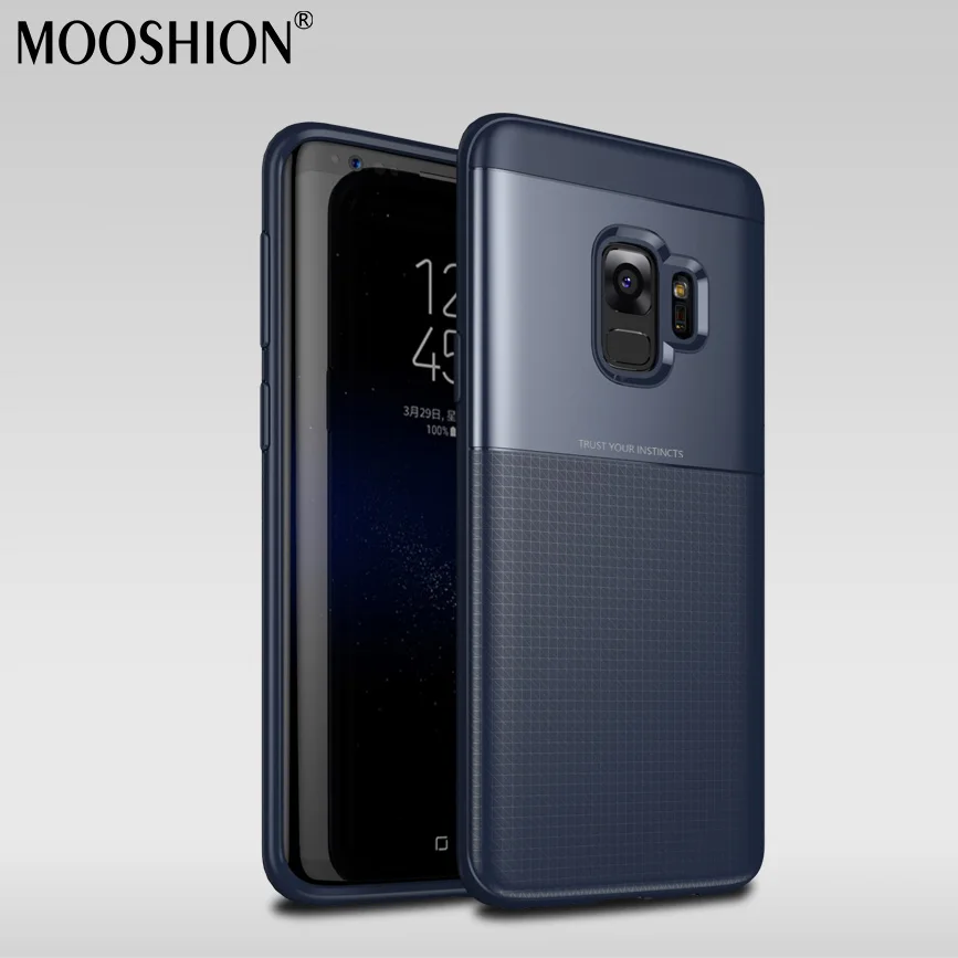 Mooshion case for Samsung Galaxy S9 case back cover Grid pattern silicone edge fabric case coque for galaxy S9 cover s9+ case
Mooshion case for Samsung Galaxy S9 case back cover Grid pattern silicone edge fabric case coque for galaxy S9 cover s9+ case