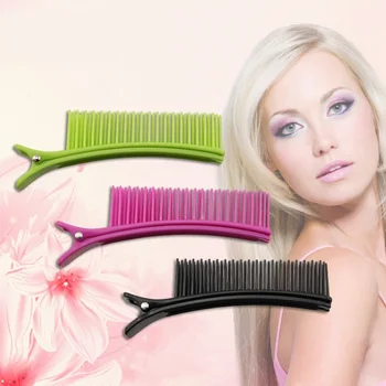 Factory Direct 1pc in B sale14.5cmX3cm Professional Hairdressing Hair Clip Salon&Family Helper Combclip for Hair Level
Factory Direct 1pc in B sale14.5cmX3cm Professional Hairdressing Hair Clip Salon&Family Helper Combclip for Hair Level