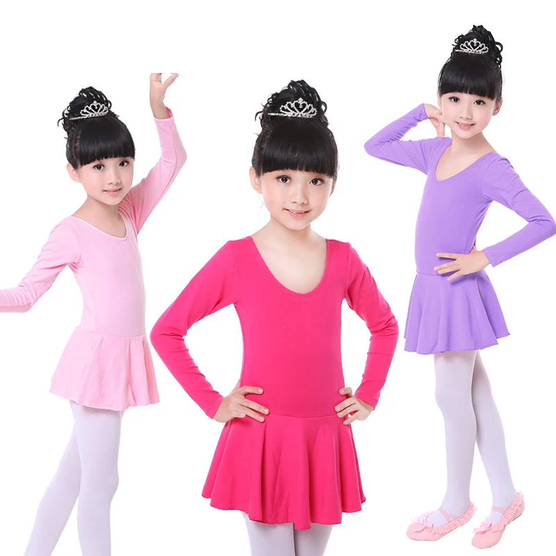 Autumn and winter practice uniforms Long sleeved Cotton Dress Gymnastics Leotard for Girls Ballet Dress Clothing Kids Dance Wear
Autumn and winter practice uniforms Long sleeved Cotton Dress Gymnastics Leotard for Girls Ballet Dress Clothing Kids Dance Wear