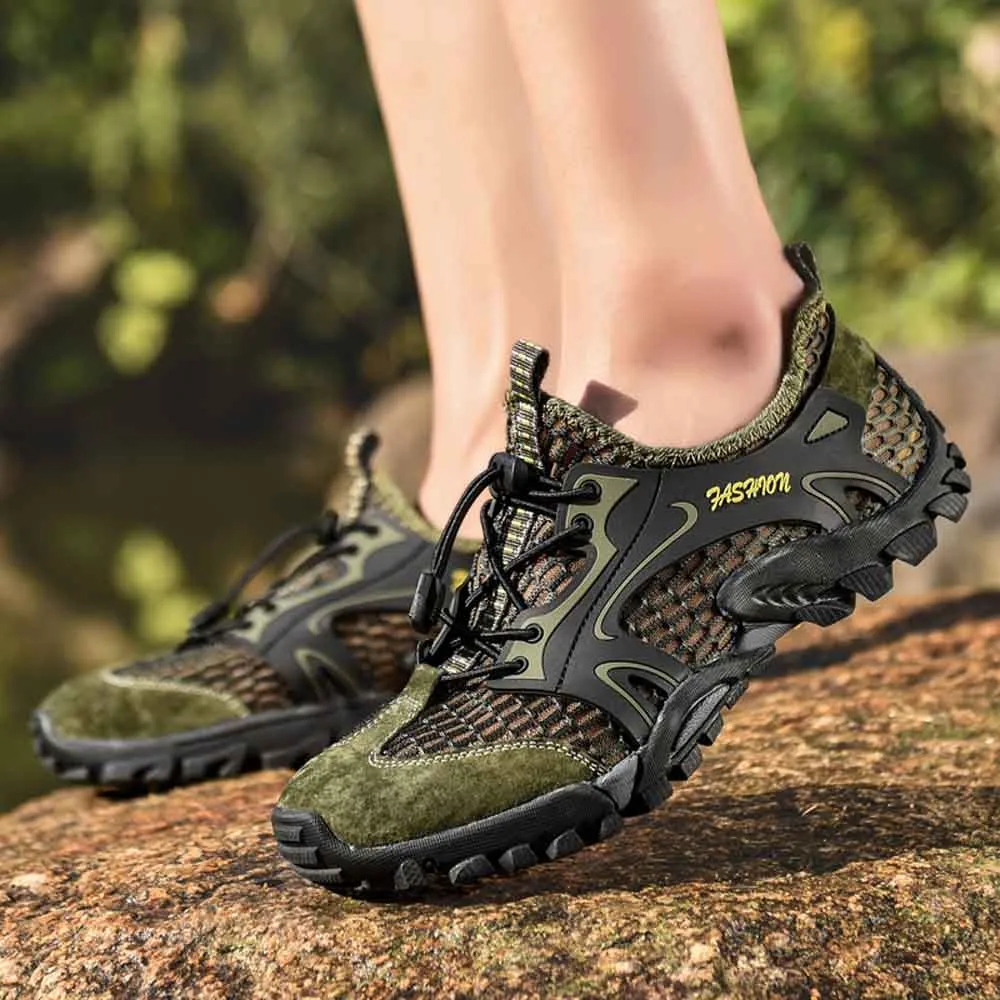 Mesh Breathable Women Hiking Shoes Non-Slip Climbing Mountain Amphibious Shoes Fishing Outdoor Sports Shoes Quick Dry Sneakers
Mesh Breathable Women Hiking Shoes Non-Slip Climbing Mountain Amphibious Shoes Fishing Outdoor Sports Shoes Quick Dry Sneakers