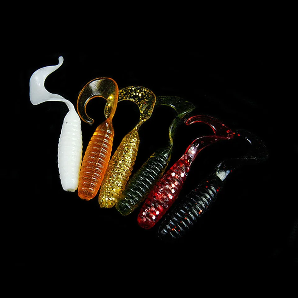 WALK FISH 16PCS/Lot 30mm Curly Tail Grub Artificial Panfish Crappie Bream Trout Crankbait Soft Bait Fishing Lure Tackle
WALK FISH 16PCS/Lot 30mm Curly Tail Grub Artificial Panfish Crappie Bream Trout Crankbait Soft Bait Fishing Lure Tackle