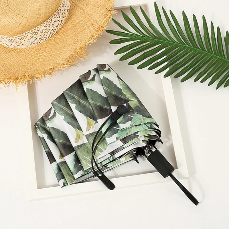 Leaves Folding Umbrella Rain Woman Sunny Umbrellas for Female Parasol Anti-UV Protection Parapluie Mini Umbrella Rain Women 6U55
Leaves Folding Umbrella Rain Woman Sunny Umbrellas for Female Parasol Anti-UV Protection Parapluie Mini Umbrella Rain Women 6U55