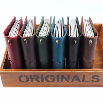 100% Genuine Leather Notebook Personal Size Handmade Diary Journal Multi-Functional Sketchbook Planner High quality Stationery
100% Genuine Leather Notebook Personal Size Handmade Diary Journal Multi-Functional Sketchbook Planner High quality Stationery