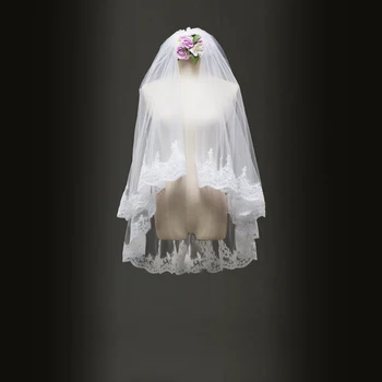 Free Shipping One Layer Short velos de novia 1.5 Meter Bridal Veils Wedding Accessories Real Tulle voile maria
Free Shipping One Layer Short velos de novia 1.5 Meter Bridal Veils Wedding Accessories Real Tulle voile maria