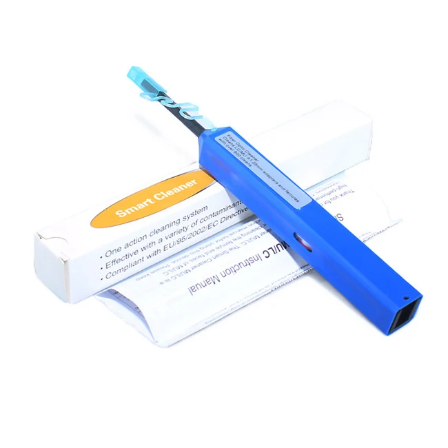 Optical Fiber Cleaner Pen Type MU and LC Connectors Fiber Optic Cleaner 1.25mm Adapter Cleaning Pen
Optical Fiber Cleaner Pen Type MU and LC Connectors Fiber Optic Cleaner 1.25mm Adapter Cleaning Pen
