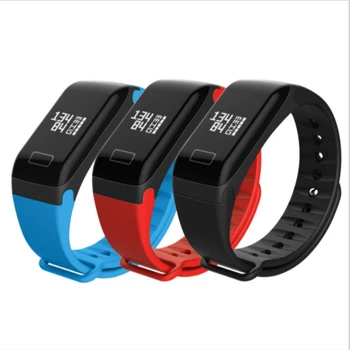 F1 Blood Pressure Smart Band 0.66 OLED Screen Digital Pulse Oximeter Heart rate Monitor Sleep Monitor Sports Wristband
F1 Blood Pressure Smart Band 0.66 OLED Screen Digital Pulse Oximeter Heart rate Monitor Sleep Monitor Sports Wristband