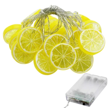 Brand New Star 20 LED 10.3 ft Lemon String Lights Battery Operated for Indoor Wedding Party Christmas Tree Bedroom Decoration, W
Brand New Star 20 LED 10.3 ft Lemon String Lights Battery Operated for Indoor Wedding Party Christmas Tree Bedroom Decoration, W