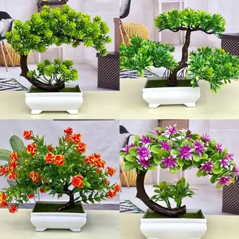 Simulation flower small potted ornaments green plant small bonsai simulation plant potted plastic fake flower home decorations
Simulation flower small potted ornaments green plant small bonsai simulation plant potted plastic fake flower home decorations