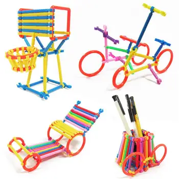 Magic Smart Stick DIY Variety Models Building Blocks Education Kids Toy Plastic Stitching Inserted Construction Assembled Blocks
Magic Smart Stick DIY Variety Models Building Blocks Education Kids Toy Plastic Stitching Inserted Construction Assembled Blocks