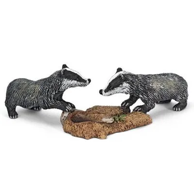 Original genuine wild life zoo animal model 2 playing ratels figures collectible figurine kids educational toys children gift
Original genuine wild life zoo animal model 2 playing ratels figures collectible figurine kids educational toys children gift