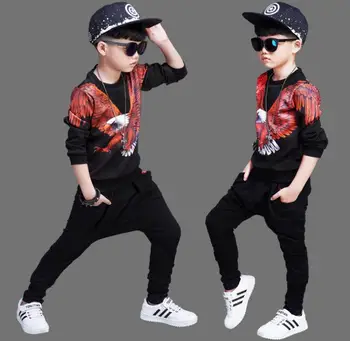 Children's suit 2018 autumn new Korean version boy's pure cotton sweater suit, big boy sports leisure two piece kid child cloth
Children's suit 2018 autumn new Korean version boy's pure cotton sweater suit, big boy sports leisure two piece kid child cloth
