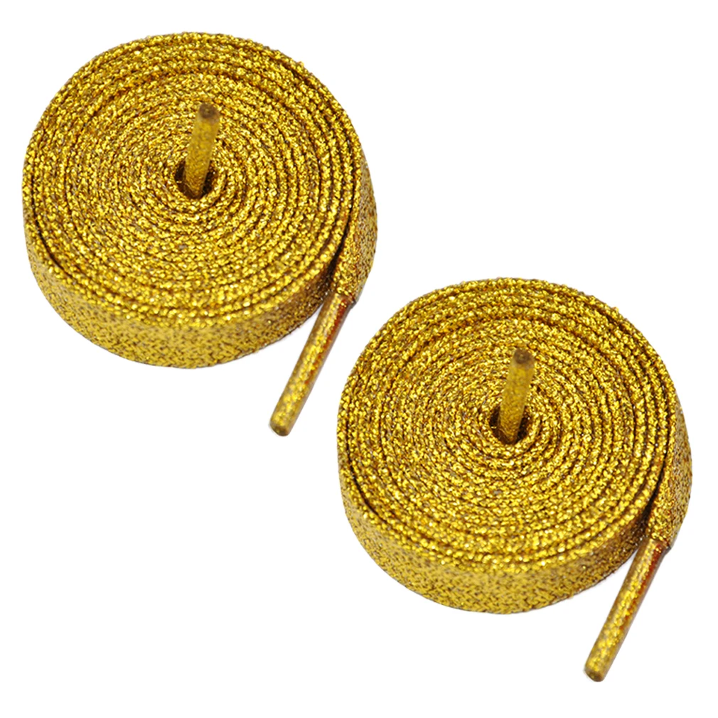 HEBA 47" Glitter Flat Coloured Shoelaces Boot Laces Dance 6 COLORS
HEBA 47" Glitter Flat Coloured Shoelaces Boot Laces Dance 6 COLORS