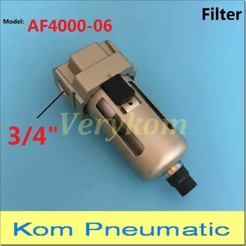 Pneumatic AF 4000-06 3/4" bsp Oil Water Separator Compressor Air Filter Cup SMC Type With Cover Auto Drain AF4000-06D Bracket
Pneumatic AF 4000-06 3/4" bsp Oil Water Separator Compressor Air Filter Cup SMC Type With Cover Auto Drain AF4000-06D Bracket