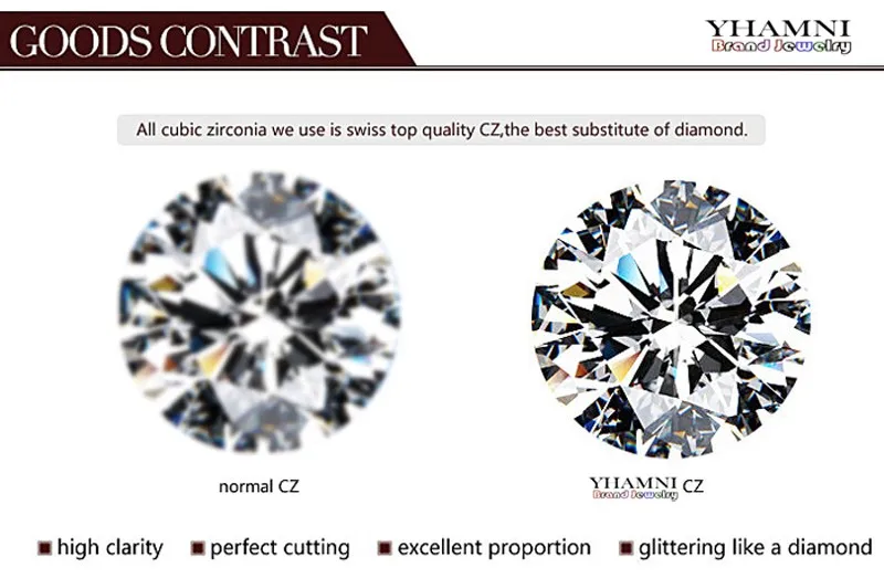 Luxury Brand 100% Real 925 Sterling Silver Jewelry Sets Luxury CZ Diamant Wedding Engagement Bridal Sets For Women African YS052 - Jewelry Sets Fashion Bridal Jewelry Sets Round Wedding Romantic Women Silver Cubic Zirconia 1 pcs ring +1 pcs Necklace + 1 pair Earrings 1263 Jewelry Set for women rings women Silver Jewelry Set for women Gift box Jewelry Set for women Silver Crystal wedding Jewelry Set