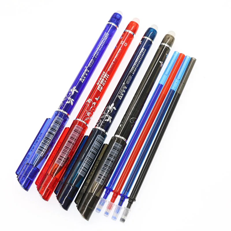 1pc Magic Erasable Gel Pen 0.5mm Blue Red Black Ink Blue Refill Business Office Gel Pen Children Writing Stationery Gifts
1pc Magic Erasable Gel Pen 0.5mm Blue Red Black Ink Blue Refill Business Office Gel Pen Children Writing Stationery Gifts