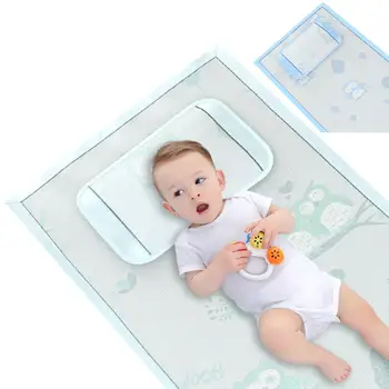 Baby Viscose Mat Crib Mat Set Foldable Summer Folding Sleeping Mat Bed Ice Silk Fiber Sheet Flower Fox Bed Linens Pillow Cool
Baby Viscose Mat Crib Mat Set Foldable Summer Folding Sleeping Mat Bed Ice Silk Fiber Sheet Flower Fox Bed Linens Pillow Cool