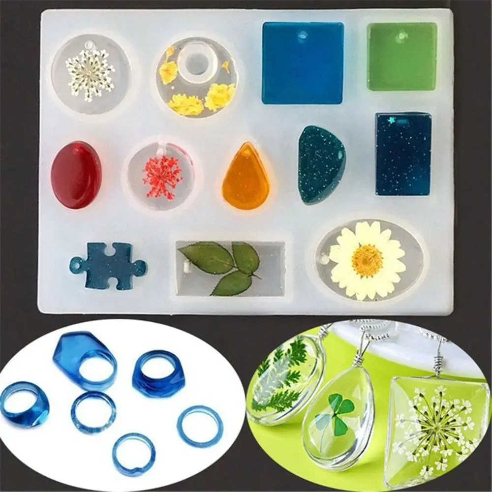 1Set Fashion DIY Resin Moulds Scrapbooking Silicone Mould Resin Decorative Handmade Craft Tools Jewelry Making Epoxy Molds
1Set Fashion DIY Resin Moulds Scrapbooking Silicone Mould Resin Decorative Handmade Craft Tools Jewelry Making Epoxy Molds