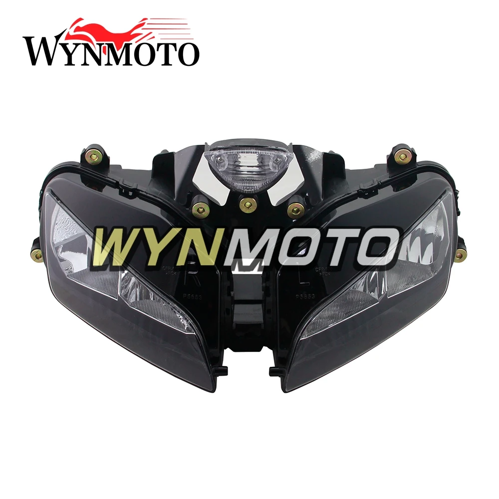 Передний налобный фонарь в сборе, налобный фонарь для Honda CBR600 F5 2003 2004 2005, мотоциклетный налобный фонарь, налобный фонарь, лампы
Передний налобный фонарь в сборе, налобный фонарь для Honda CBR600 F5 2003 2004 2005, мотоциклетный налобный фонарь, налобный фонарь, лампы