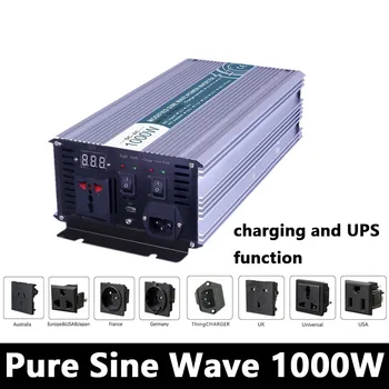1000W Pure Sine Wave Inverter,DC 12V/24V/48V To AC110V/220V,off Grid Solar power Inverter,voltage Converter with charger
1000W Pure Sine Wave Inverter,DC 12V/24V/48V To AC110V/220V,off Grid Solar power Inverter,voltage Converter with charger