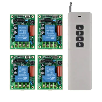 AC220V 30A Remote Control Switch Water Pump Motor LED Remote Controller+Long Range Distance Transmitter 3000W 3000m 315/433MHZ
AC220V 30A Remote Control Switch Water Pump Motor LED Remote Controller+Long Range Distance Transmitter 3000W 3000m 315/433MHZ
