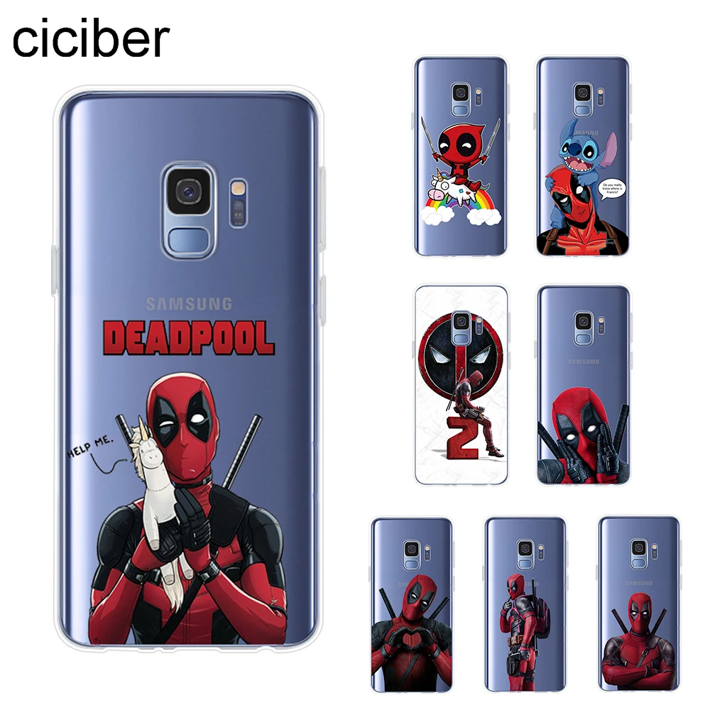 Ciciber DC Marvel Deadpool Coque For Samsung Galaxy S9 S8 S7 S6 S10 S10e S10+ Edge Plus Mini Phone Case Cover Soft TPU Fundas
Ciciber DC Marvel Deadpool Coque For Samsung Galaxy S9 S8 S7 S6 S10 S10e S10+ Edge Plus Mini Phone Case Cover Soft TPU Fundas