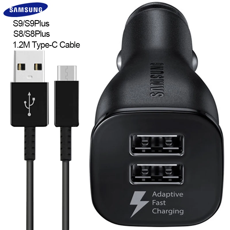 20 PCS Dual USB Port Fast Charger Car Charger with Type-C Cable 9V 1.67A Quick Adapter For Samsung S10 S9 S8
20 PCS Dual USB Port Fast Charger Car Charger with Type-C Cable 9V 1.67A Quick Adapter For Samsung S10 S9 S8
