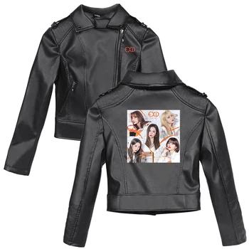 EXID Fashion Printed Jackets Women Kpop Long Sleeve Zipper Wear 2019 New Arrival Hot Sale Casual Streetwear Leather Jacket
EXID Fashion Printed Jackets Women Kpop Long Sleeve Zipper Wear 2019 New Arrival Hot Sale Casual Streetwear Leather Jacket