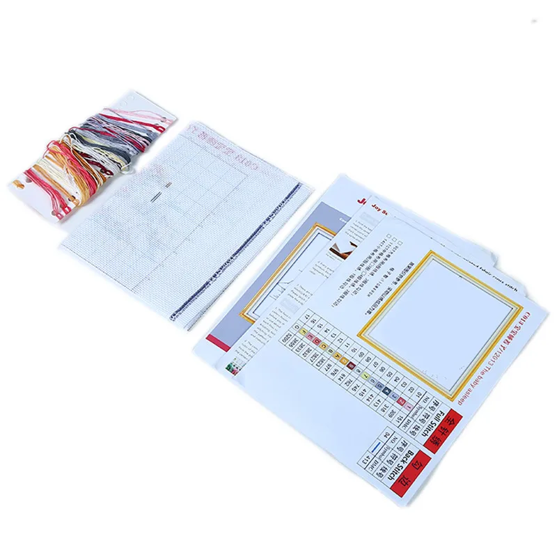 packing cross stitch