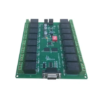 Serial 16-way relay module/relay control board/support software programming/232 interface 16-way output
Serial 16-way relay module/relay control board/support software programming/232 interface 16-way output