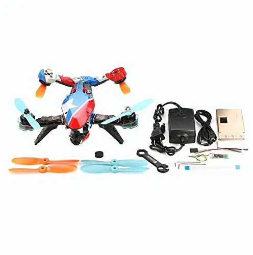 

F19757 Happymodel V-tail 210 FPV Drone ARF PNF Kit (NO TX RX) 1080P HD DVR/ SP Racing F3 FC/ 5.8G 40CH 200mW VTX / OSD/ GPS/ LED