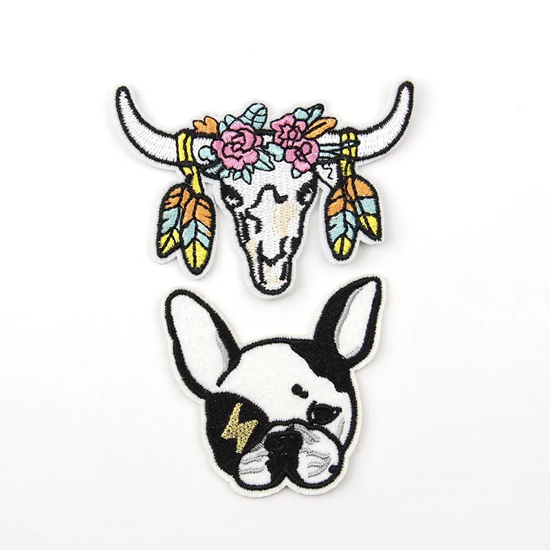 Cute Cartoon Animal Dog Cow Pattern Embroidered Applique Patches For DIY Iron-on Patch Stickers Clothes Decorative Accessories
Cute Cartoon Animal Dog Cow Pattern Embroidered Applique Patches For DIY Iron-on Patch Stickers Clothes Decorative Accessories