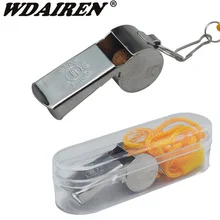 Металлические спортивные свистки для регби, 1 шт., для школы, футбольного мяча, оптовая продажа(China)